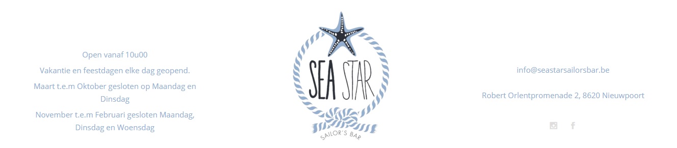 Openingsuren SeastarSailorsBar Nieuwpoort